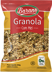 granola integral mel 500g_Barano