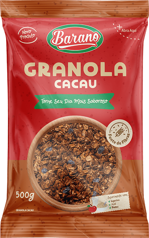 Granola Cacau Barano 500g