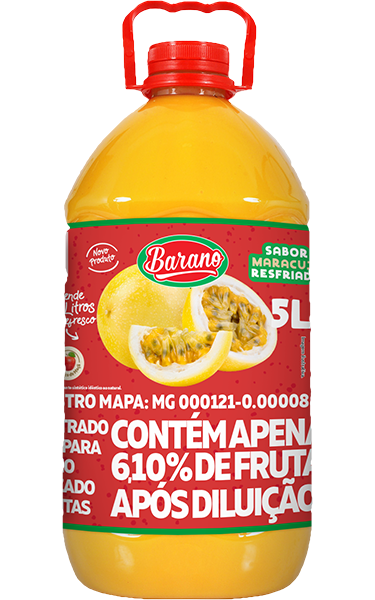 bombona de maracujá 5l barano