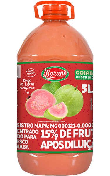 bombona de goiaba 5l barano