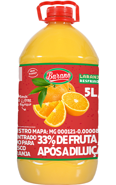 bombona de laranja 5l barano