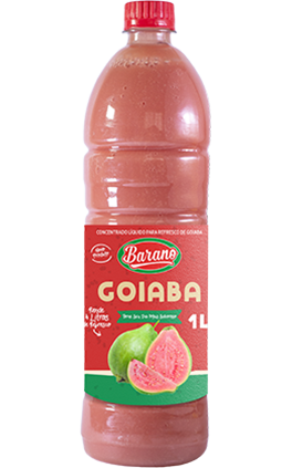 concentrado<br>de goiaba