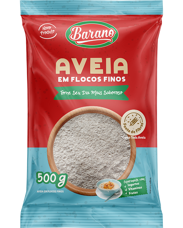 aveia<br>em flocos finos