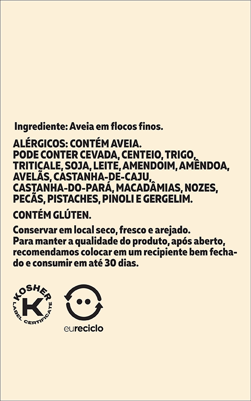 Tabela Nutricional Flocos Finos 500g Barano-13